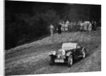 Morgan of PHG Morgan competing in the MCC Edinburgh Trial, Roxburghshire, Scotland, 1938 by Bill Brunell