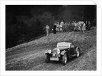 Morgan of PHG Morgan competing in the MCC Edinburgh Trial, Roxburghshire, Scotland, 1938 by Bill Brunell