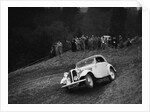 Frazer-Nash BMW of LEC Hall competing in the MCC Edinburgh Trial, Roxburghshire, Scotland, 1938 by Bill Brunell