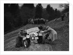 Morgan of RC Harris competing in the MCC Edinburgh Trial, Roxburghshire, Scotland, 1938 by Bill Brunell