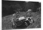 MG Magnette of AW Morrish competing in the MCC Edinburgh Trial, Roxburghshire, Scotland, 1938 by Bill Brunell