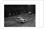 Frazer-Nash BMW of EB Wadsworth competing in the MCC Edinburgh Trial, Roxburghshire, Scotland, 1938 by Bill Brunell