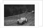 AC of LP Jaques competing in the MCC Edinburgh Trial, Roxburghshire, Scotland, 1938 by Bill Brunell