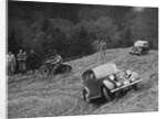 Morris Twelve of PK Potter competing in the MCC Edinburgh Trial, Roxburghshire, Scotland, 1938 by Bill Brunell