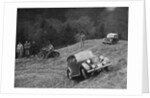 Morris Twelve of PK Potter competing in the MCC Edinburgh Trial, Roxburghshire, Scotland, 1938 by Bill Brunell