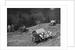 Morris Twelve of PK Potter competing in the MCC Edinburgh Trial, Roxburghshire, Scotland, 1938 by Bill Brunell