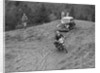 490 cc AJW of GEH Godber-Ford competing in the MCC Edinburgh Trial, Roxburghshire, Scotland, 1938 by Bill Brunell