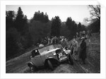 Ford V8 of H Koppenhagen competing in the MCC Edinburgh Trial, Roxburghshire, Scotland, 1938 by Bill Brunell