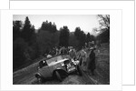 Ford V8 of H Koppenhagen competing in the MCC Edinburgh Trial, Roxburghshire, Scotland, 1938 by Bill Brunell