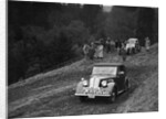 Standard of ADC Gordon competing in the MCC Edinburgh Trial, Roxburghshire, Scotland, 1938 by Bill Brunell
