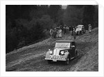 Standard of ADC Gordon competing in the MCC Edinburgh Trial, Roxburghshire, Scotland, 1938 by Bill Brunell