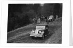 Standard of ADC Gordon competing in the MCC Edinburgh Trial, Roxburghshire, Scotland, 1938 by Bill Brunell