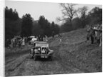 Morris of DCC Roberts competing in the MCC Edinburgh Trial, Roxburghshire, Scotland, 1938 by Bill Brunell