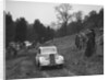 Hillman Minx of S Elgar competing in the MCC Edinburgh Trial, Roxburghshire, Scotland, 1938 by Bill Brunell