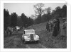 Hillman Minx of S Elgar competing in the MCC Edinburgh Trial, Roxburghshire, Scotland, 1938 by Bill Brunell