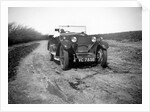 Kitty Brunell road testing a Riley 9 tourer, c1930 by Bill Brunell
