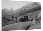 Talbot 14/45 4-door saloon of Kitty Brunell competing in the Monte Carlo Rally, Monaco, 1930 by Bill Brunell
