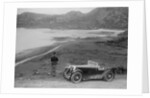 Kitty Brunell and her MG Magna at the RSAC Scottish Rally, 1932 by Bill Brunell