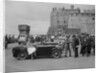 Kitty Brunell and her MG Magna on Castle Esplanade, Edinburgh, RSAC Scottish Rally, 1932 by Bill Brunell