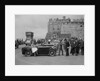 Kitty Brunell and her MG Magna on Castle Esplanade, Edinburgh, RSAC Scottish Rally, 1932 by Bill Brunell