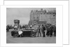 Kitty Brunell and her MG Magna on Castle Esplanade, Edinburgh, RSAC Scottish Rally, 1932 by Bill Brunell