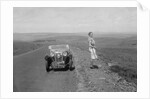 Kitty Brunell and her MG Magna at the RSAC Scottish Rally, 1932 by Bill Brunell