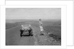 Kitty Brunell and her MG Magna at the RSAC Scottish Rally, 1932 by Bill Brunell