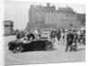 Kitty Brunell and her MG Magna on Castle Esplanade, Edinburgh, RSAC Scottish Rally, 1932 by Bill Brunell