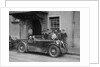 Kitty Brunell in her MG Magna outside the Stag Hotel, Edinburgh, RSAC Scottish Rally, 1932 by Bill Brunell