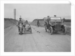 Right: Darracq Vehicle Reg. No.  CT529. . Left: Unidentified motorcycle by Bill Brunell