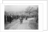 Unidentified motorcycle at an early motoring trial, pre 1914. by Bill Brunell