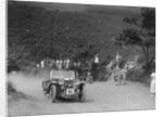 MG J2 competing in the Barnstaple Trial, c1935 by Bill Brunell