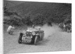 MG Magnette competing in the Barnstaple Trial, c1935 by Bill Brunell