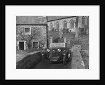 Talbot 14/45 tourer on the packhorse bridge, Altarnun, Cornwall, c1930 by Bill Brunell