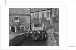 Talbot 14/45 tourer on the packhorse bridge, Altarnun, Cornwall, c1930 by Bill Brunell