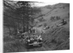 Triumph open tourer competing in the MG Car Club Abingdon Trial/Rally, 1939 by Bill Brunell