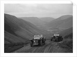 MG PA and Morris 8 tourer competing in the MG Car Club Abingdon Trial/Rally, 1939 by Bill Brunell