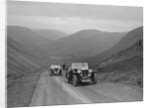 MG Magnette of WS Whittard and MG TA of Maurice Toulmin, MG Car Club Abingdon Trial/Rally, 1939 by Bill Brunell