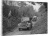 Two Standards competing in a Standard Car Club trial, late 1930s by Bill Brunell