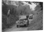Two Standards competing in a Standard Car Club trial, late 1930s by Bill Brunell