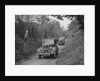 Two Standards competing in a Standard Car Club trial, late 1930s by Bill Brunell