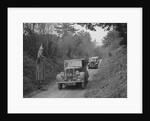 Two Standards competing in a Standard Car Club trial, late 1930s by Bill Brunell