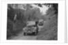 Two Standards competing in a Standard Car Club trial, late 1930s by Bill Brunell