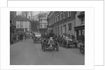1902 Renault of W Vincent taking part in the London-Brighton Run, Reigate, Surrey, 1928 by Bill Brunell