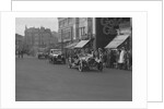 Alfa Romeo and Riley taking part in the London-Brighton Run, 1928 by Bill Brunell
