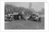 AC 4-seater tourer of Kitty Brunell and a Wolseley Hornet at the RAC Rally, 1933 by Bill Brunell