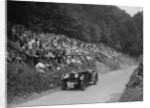 Morris special of Barbara Skinner at the MAC Shelsley Walsh Hill Climb, Worcestershire, 1932 by Bill Brunell