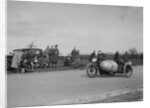 Sunbeam and sidecar of JD Gardiner at the Inter-Varsity Speed Trial, Eynsham, Oxfordshire, 1932 by Bill Brunell