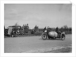 Sunbeam and sidecar of JD Gardiner at the Inter-Varsity Speed Trial, Eynsham, Oxfordshire, 1932 by Bill Brunell