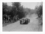 Singer Le Mans competing in the BOC Hill Climb, Chalfont St Peter, Buckinghamshire, 1932 by Bill Brunell